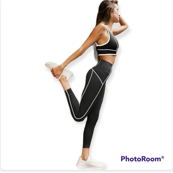 Free People Movement Legging High Rise Slate XS NWOT - Picture 8 of 15